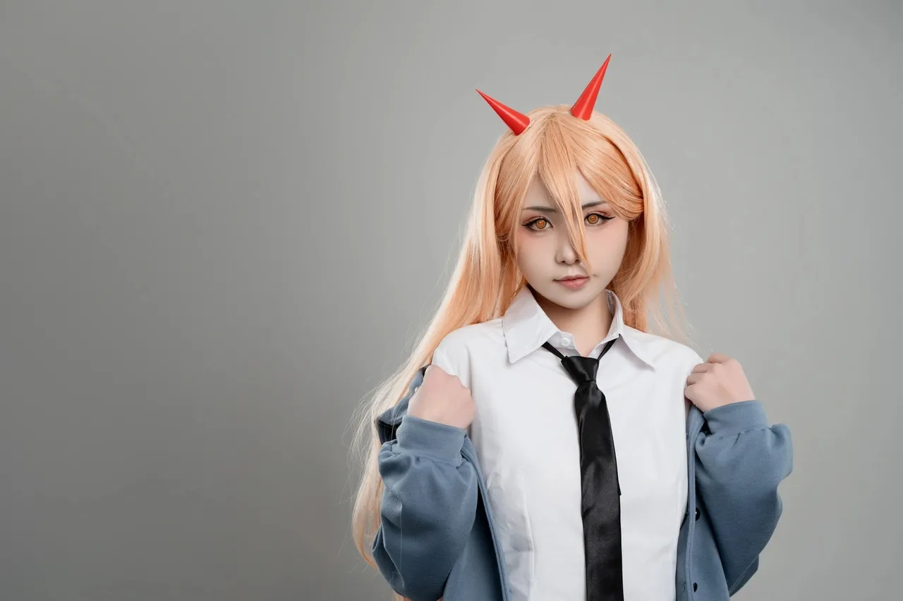 爆机少女喵小吉 - 电锯人 帕瓦-erohere43.webp